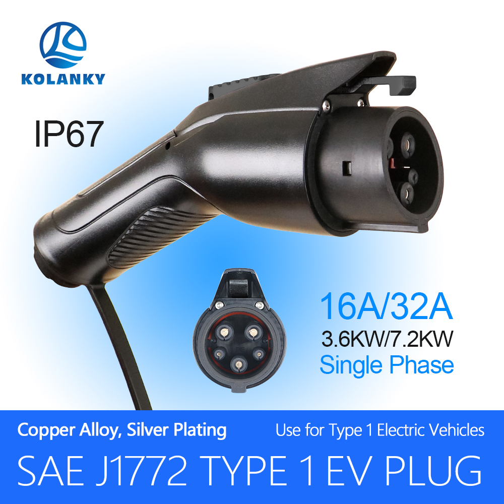 Ev Charger Adapter - Kolanky ev carregador plug adaptador tipo
