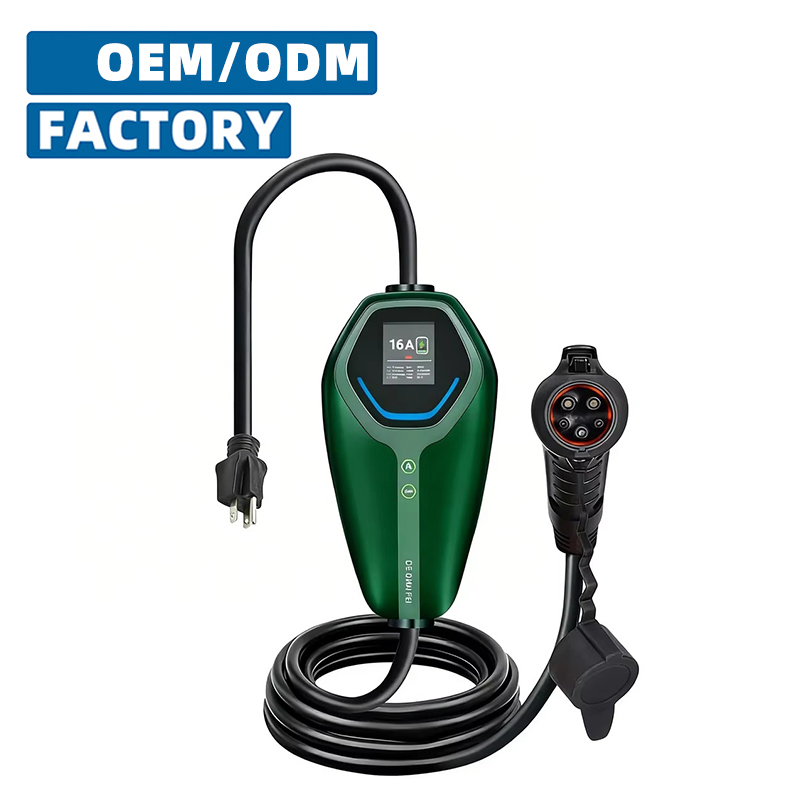 Home Ev Charger - Carregador EV NewType1Type2 GB/T J1772 3.5KW