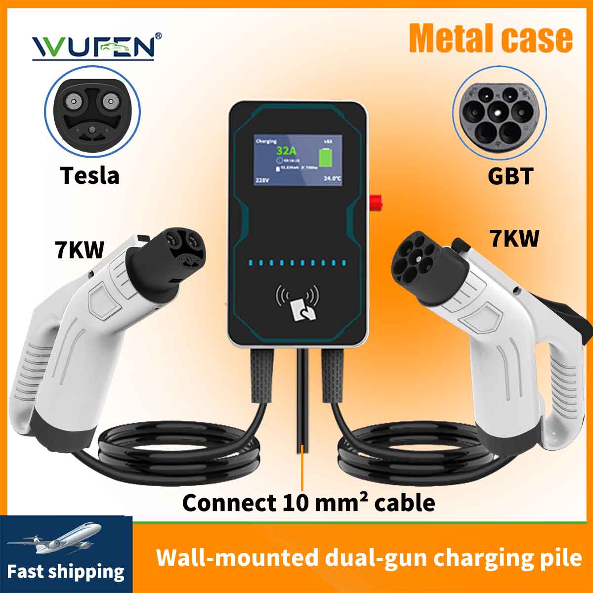 Ev Charging Pile - Carregador de Veículo Elétrico WUFEN EVSE