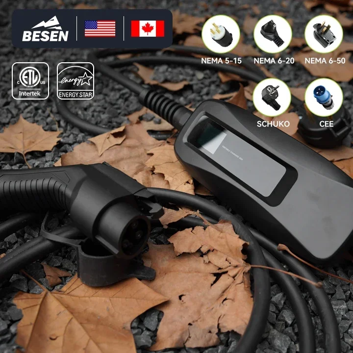 Carregador Portátil BESEN 8.8k - Portable Ev Charger avaliação e preço