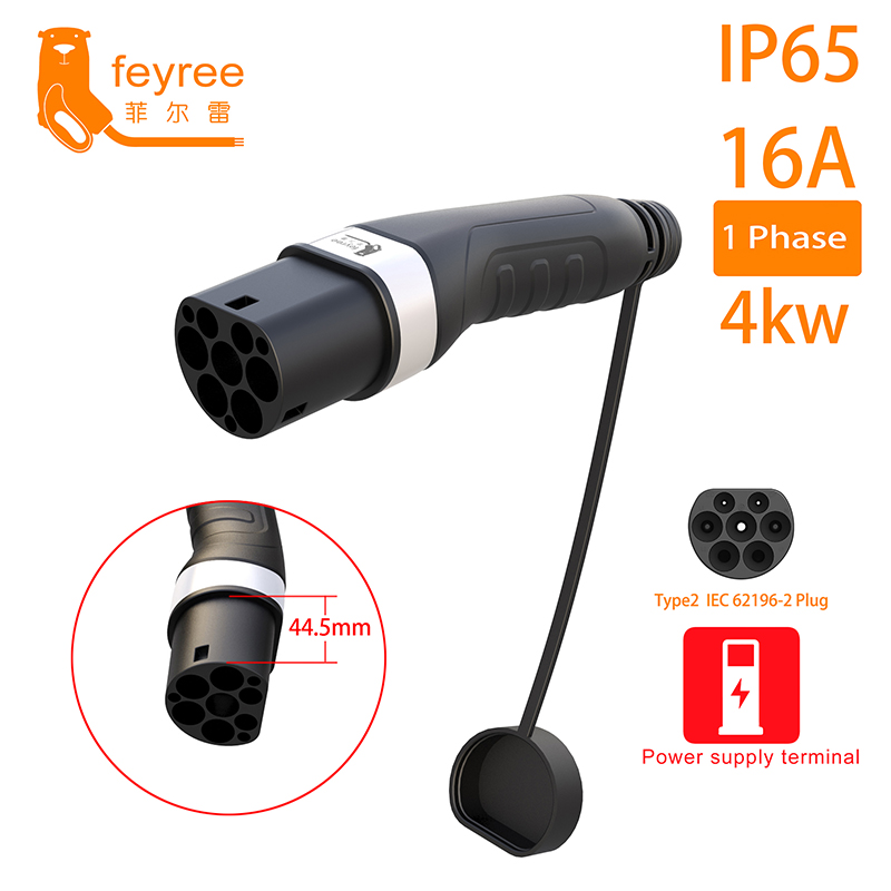 Feyree Type2 Plugue Macho Carr - Ev Charger Adapter avaliação e preço