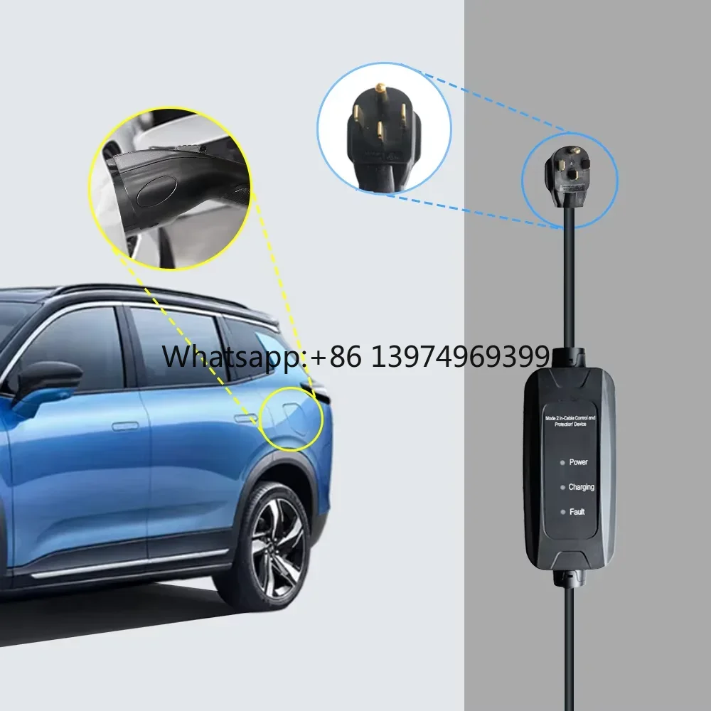 Estação de Carregamento AC Por - Portable Ev Charger avaliação e preço