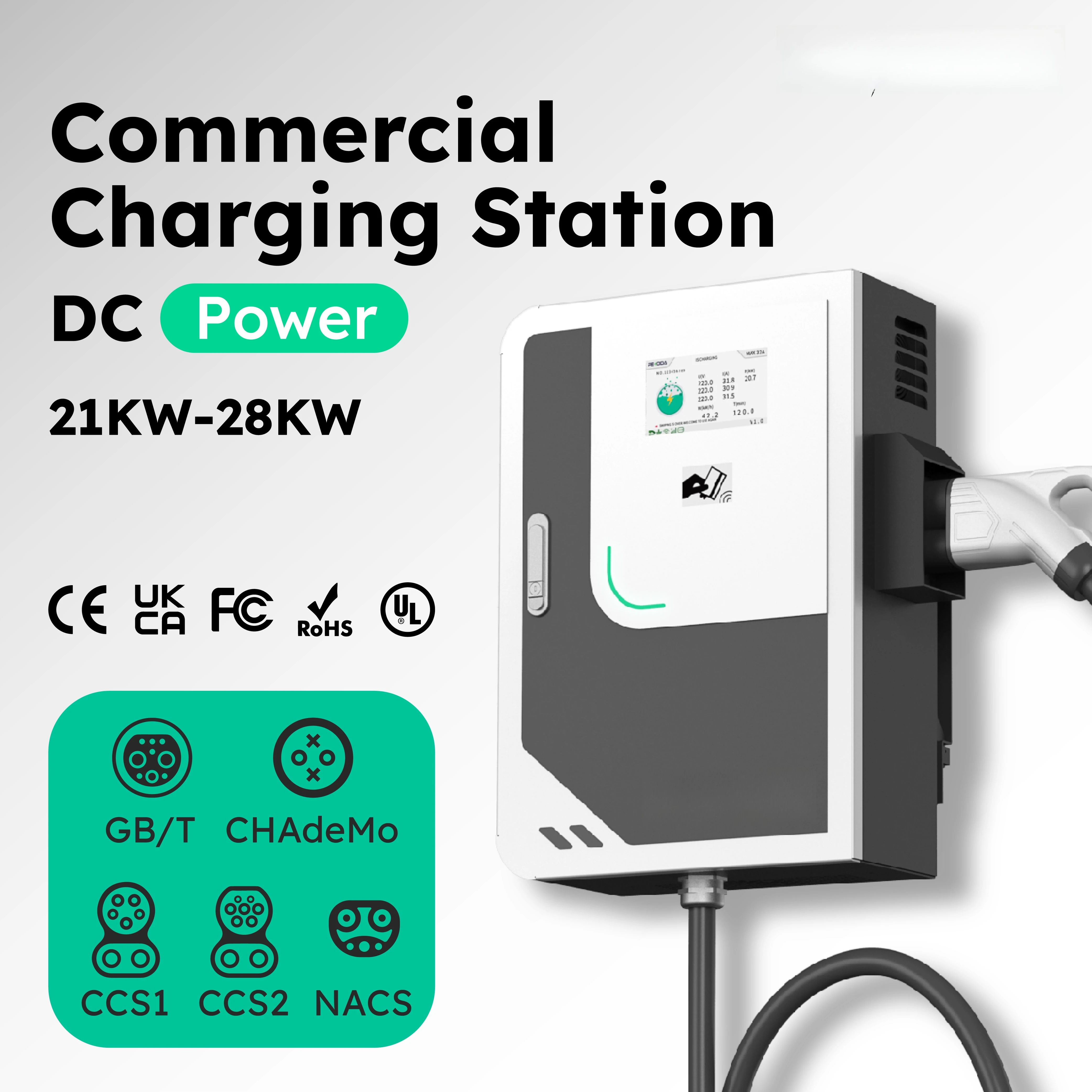 Carregador de parede Penoda DC - Dc Fast Charger 30Kw Wallbox Commercial avaliação e preço